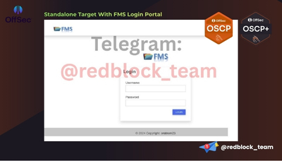 OSCP+ Standalone Target With FMS Login Portal